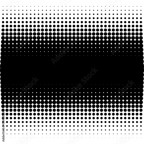 Grunge halftone vector background. Vintage dots texture