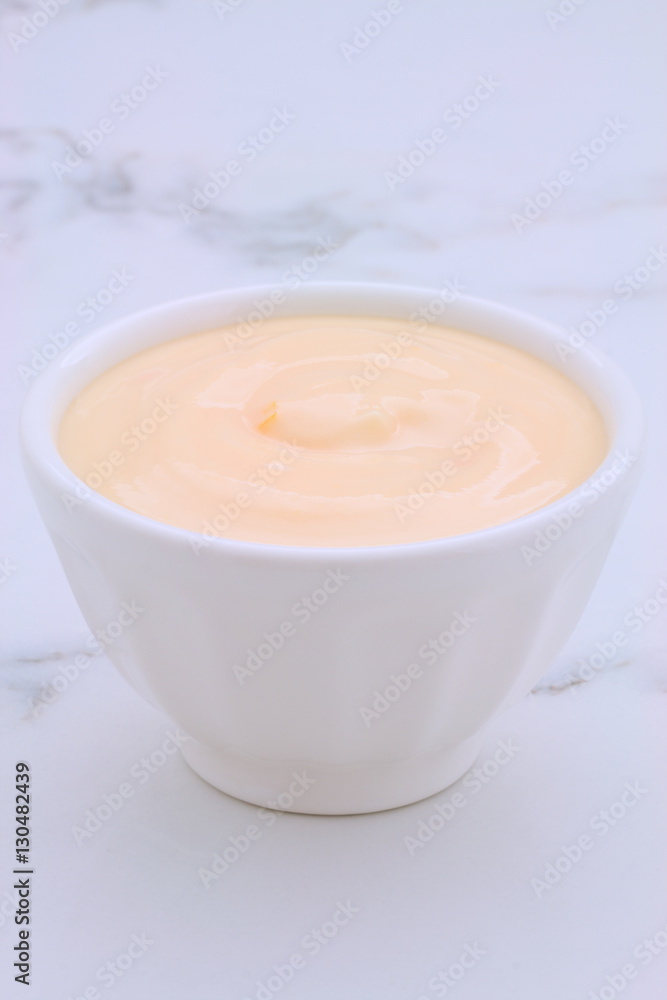 Fresh peach yogurt Fresh peach yogurt