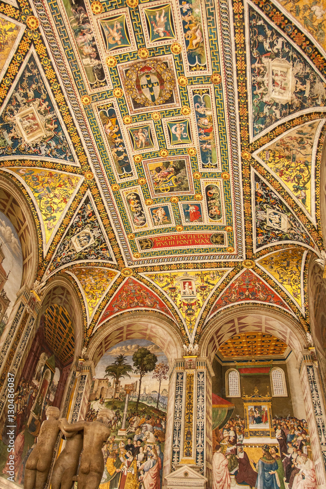inside view of Duomo di Siena