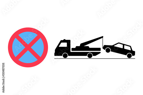 Vektor - Absolutes Halteverbot / Vector - No Parking
