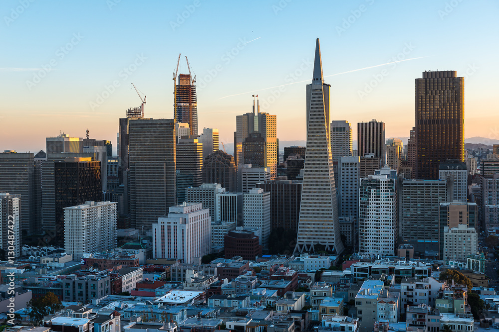 Obraz premium Downtown of San Francisco