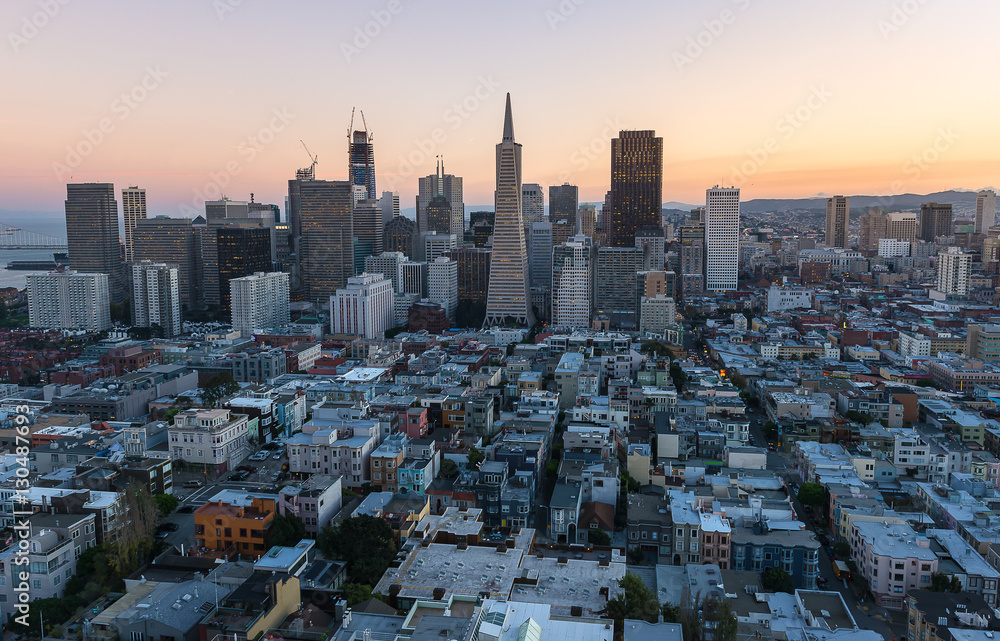 Fototapeta premium Downtoen of San Francisco