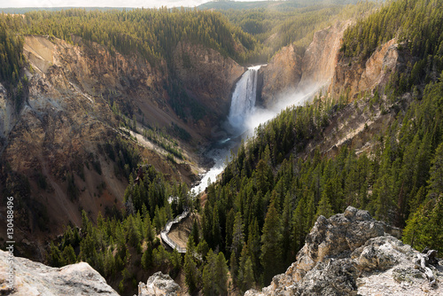Uroczysty jar Yellowstone park narodowy, usa