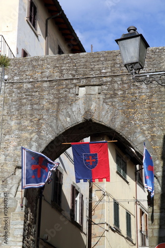 Cortona village Italy photo