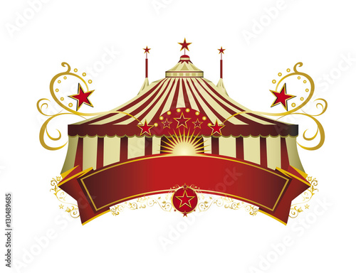 Circus signboard