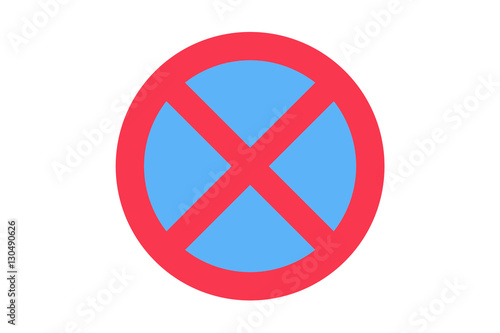 Vektor - Absolutes Halteverbot / Vector - No standing at any time 