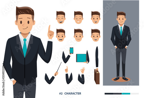 businessman character design