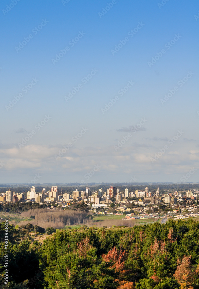 General view of Tandil City in Buenos Aires, Argentina