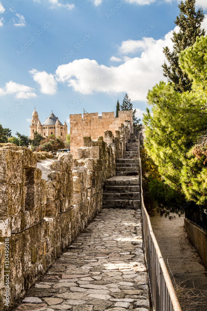 The Dormition Abbey in Jerusalem