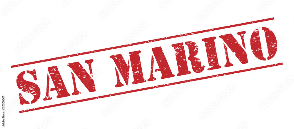 san marino red stamp on white background san marino red stamp on white background