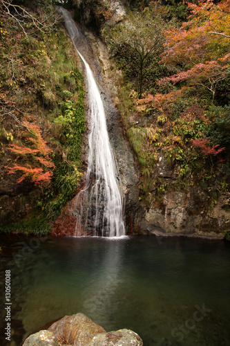 紅葉の午尾の滝 © sv650ksr80