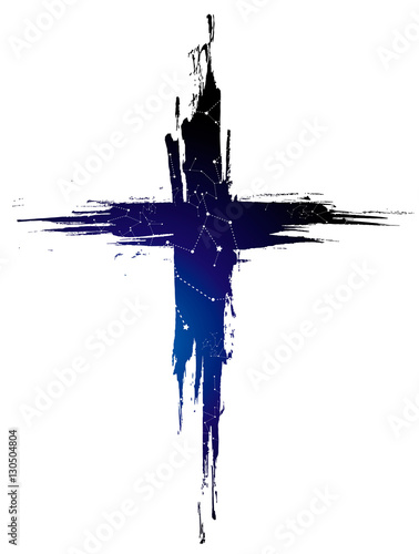 cross which shows the stars