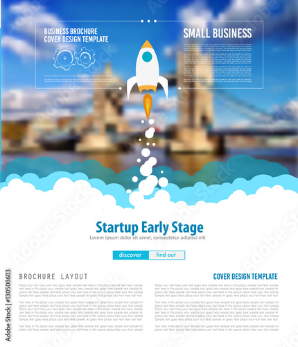 Startup Landing Webpage or Corporate Design Covers