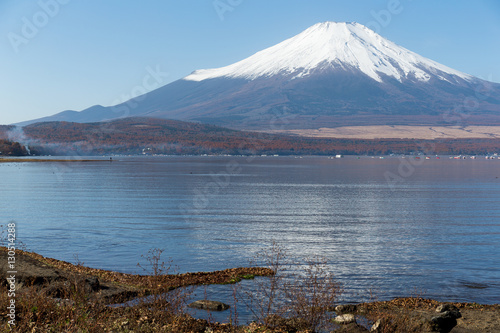 Mt.fuji from yamanaka lake