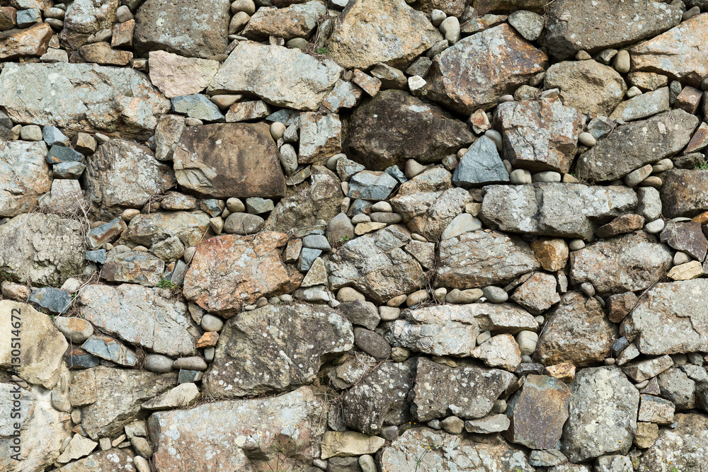 Texture of stone wall