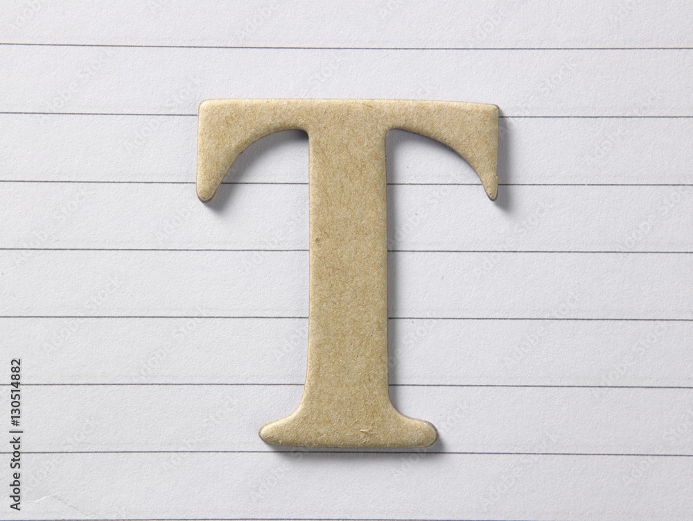 letter t letter t