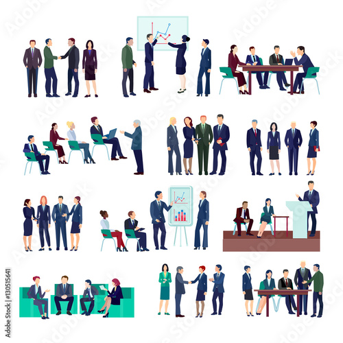 Business People Groups Collection