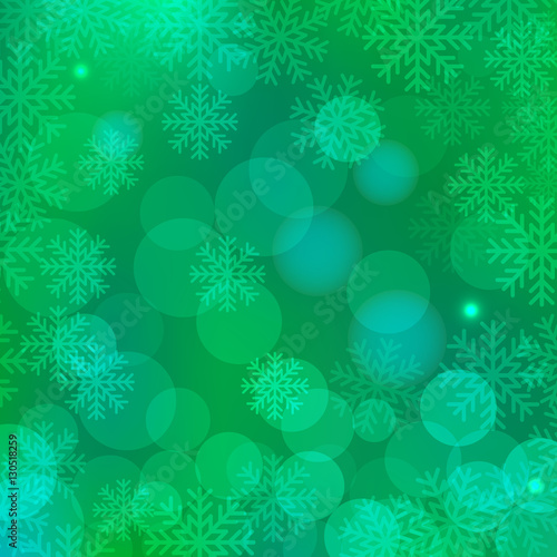Christmas background green