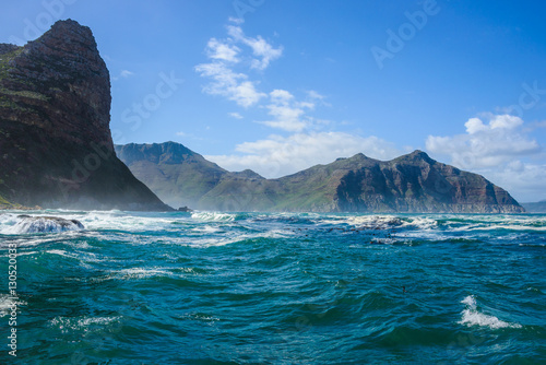 The Sentinel peak in Hout Bay, South Africa