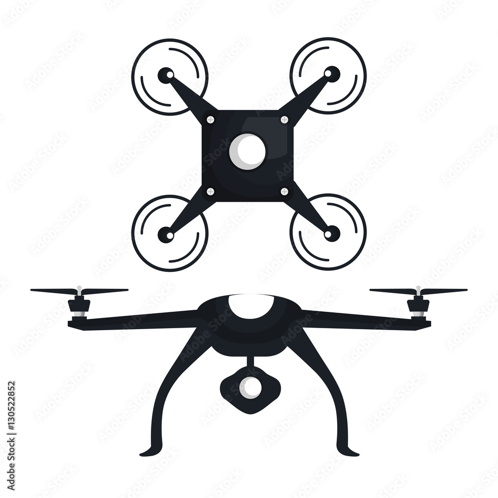 drone technology service icon vector illustration design drone technology service icon vector illustration design