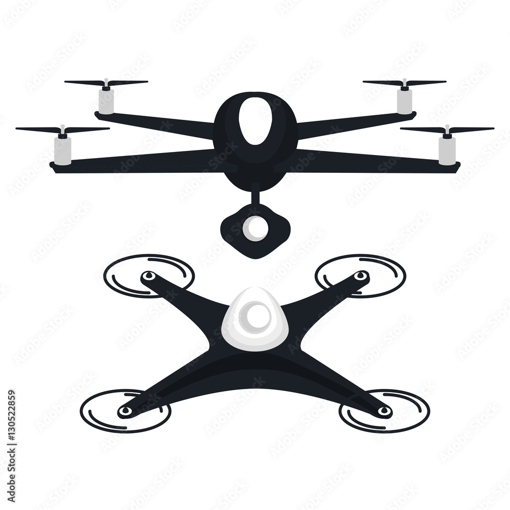 drone technology service icon vector illustration design drone technology service icon vector illustration design