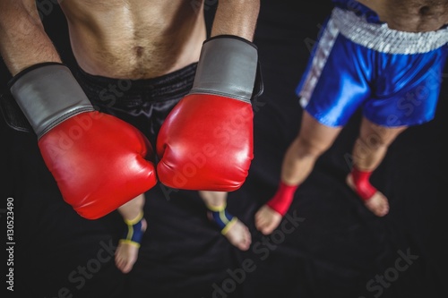 Boxer with boxing gloves  © WavebreakmediaMicro