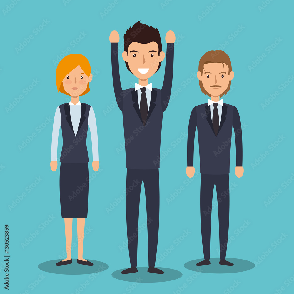 business people characters icon vector illustration design business people characters icon vector illustration design
