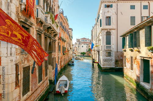 Venice. City Canal. © pillerss