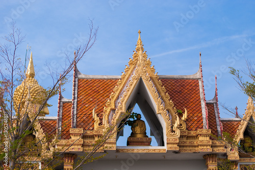 temple roof thailand
