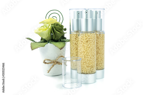Moisturizing serum for face and body care concept