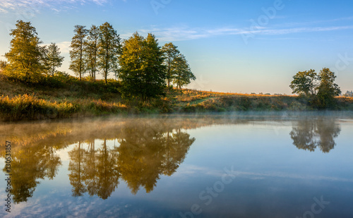 Fototapeta Naklejka Na Ścianę i Meble -  poranek na Mazurach