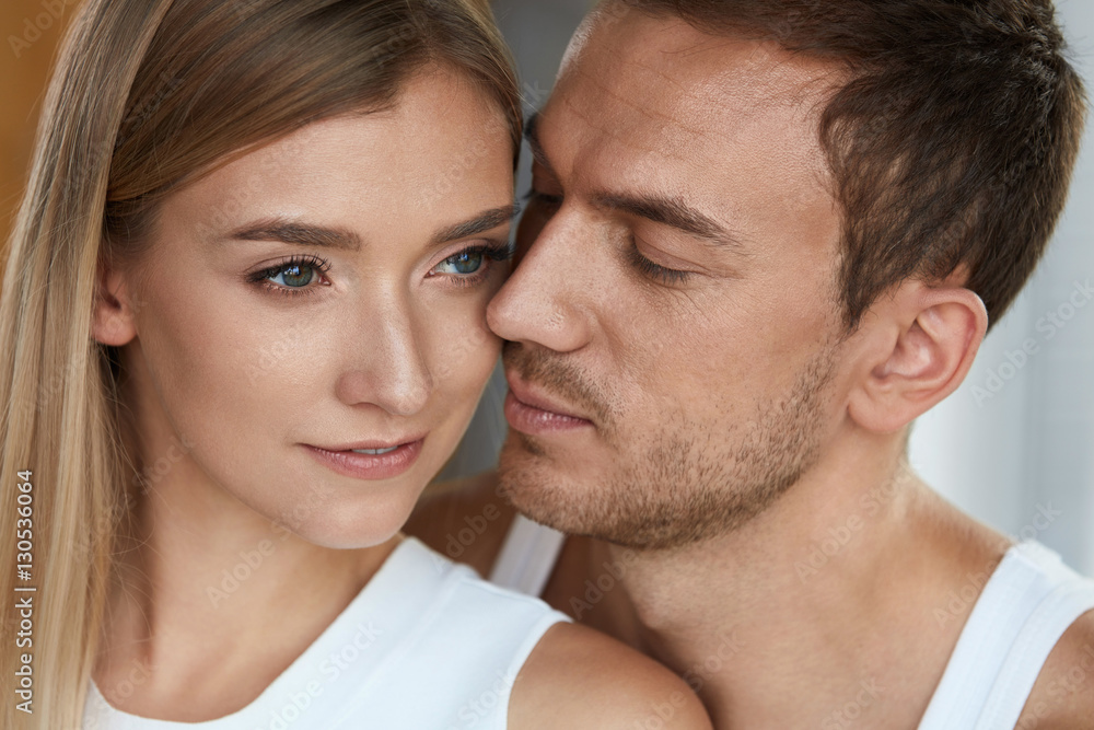 Beauty. Beautiful Couple, Man And Woman In Love Portrait Beauty. Beautiful Couple, Man And Woman In Love Portrait