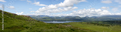 panorama of the view from the kerry way