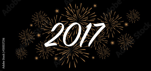2017 Silvester Neujahr Feuerwerk