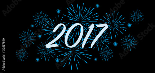 2017 Silvester Neujahr Feuerwerk