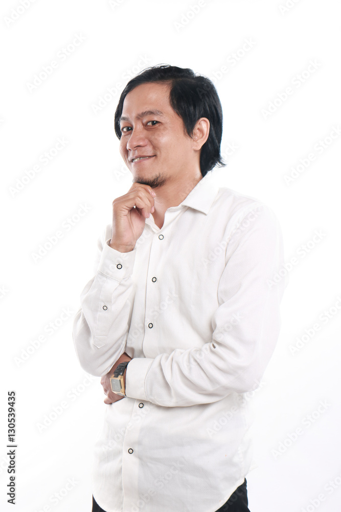 Portrait of a Happy Asian Businessman Portrait of a Happy Asian Businessman