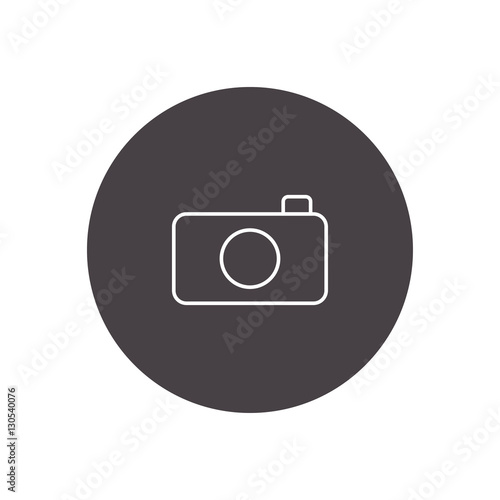 camera vector outline icon