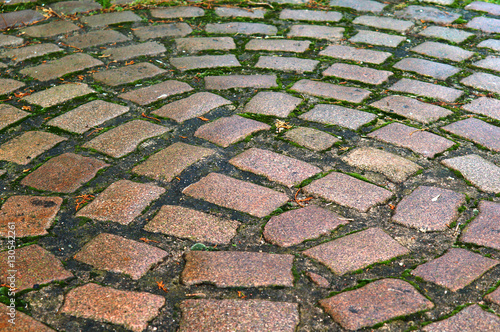 Old German paving stones.