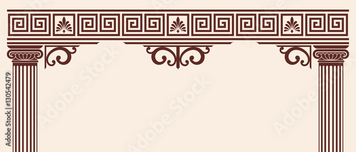 Vector Greek ornament.