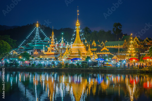 Wat Jongklang - Wat Jongkham the most favourite place for touris