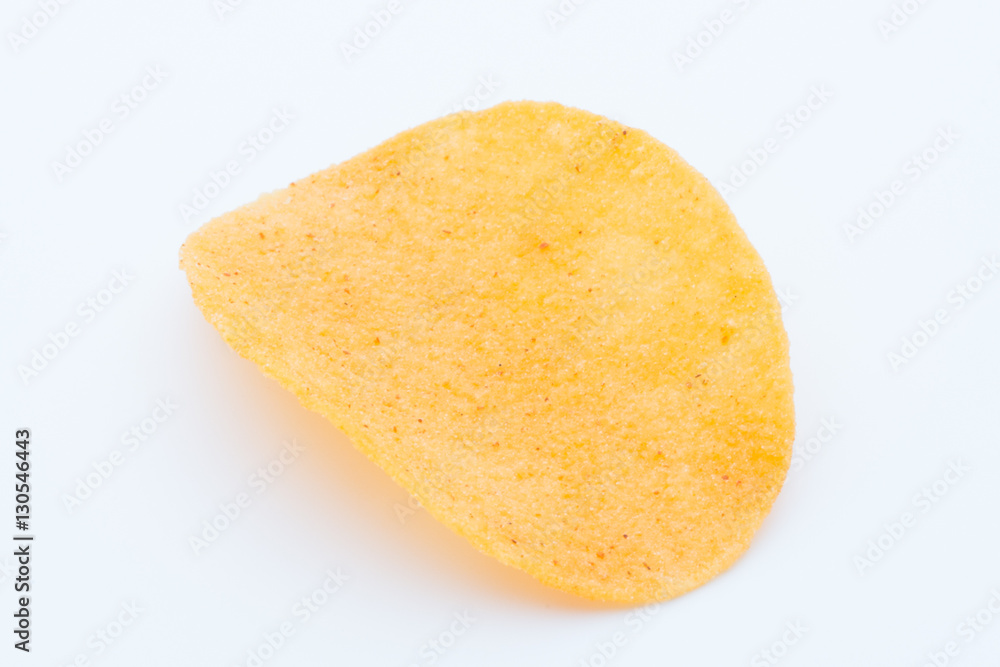 Potato chips on the papric. Eco food. Potato chips on the papric. Eco food.