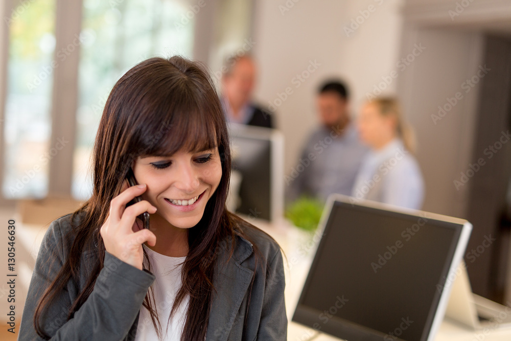 Young businesswoman portrait Young businesswoman portrait