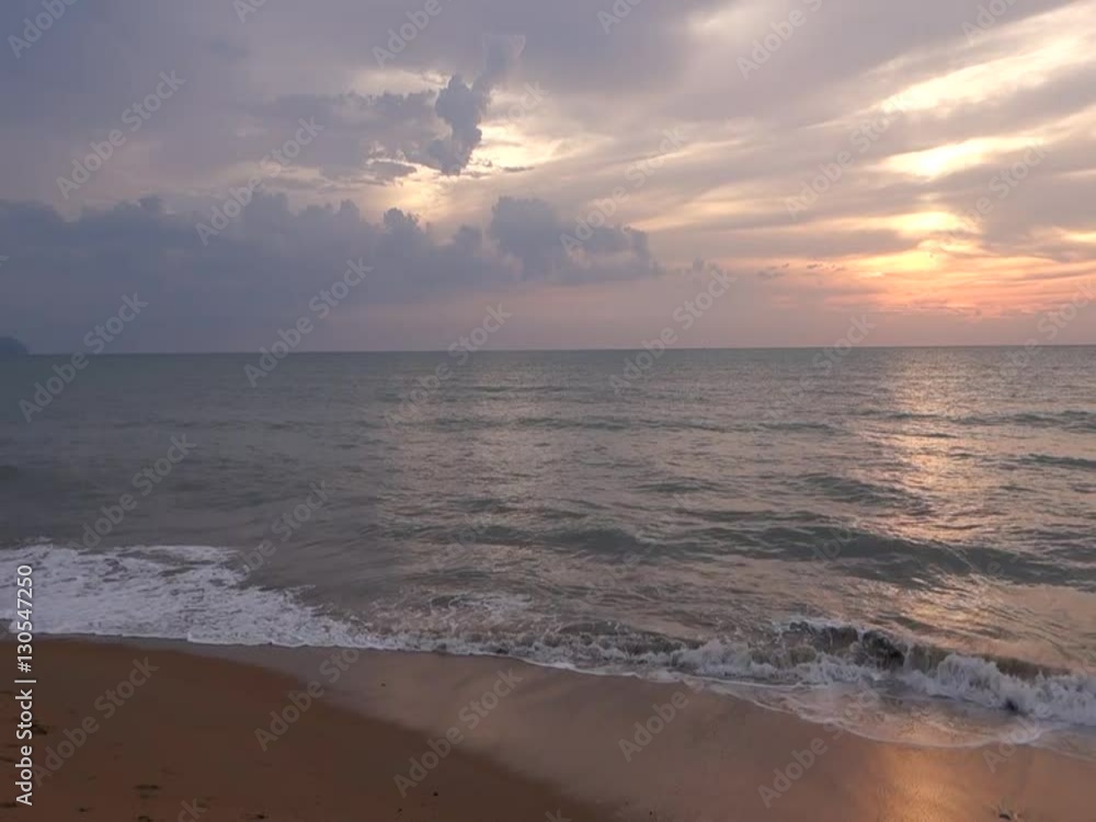 Surf on the beach in Khao Lak Surf on the beach in Khao Lak