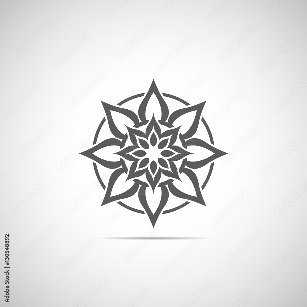 Obraz premium Abstract decorative element. Vector illustration. Abstract element pattern.