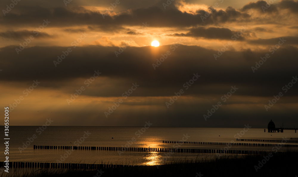 Ostsee Sonnenuntergang