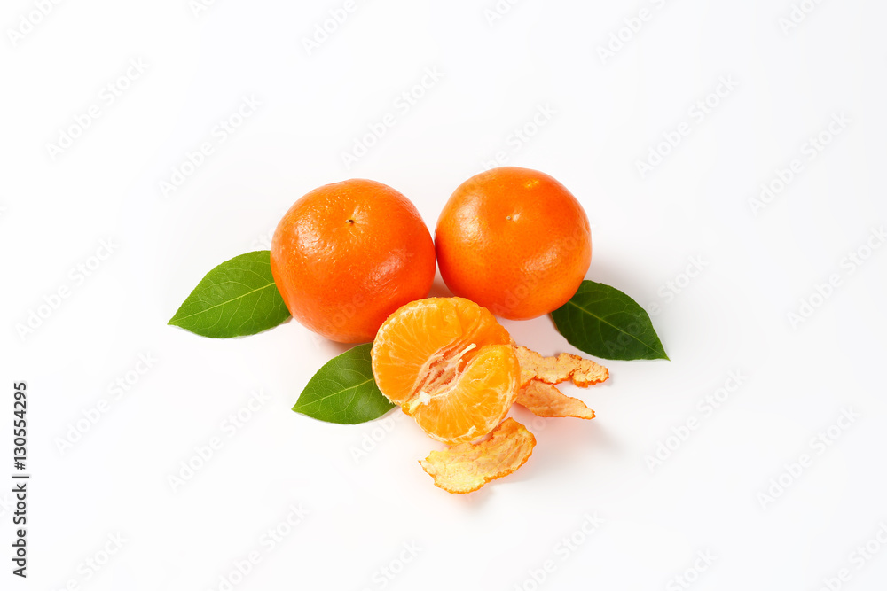 fresh seedless tangerines StockFoto Adobe Stock