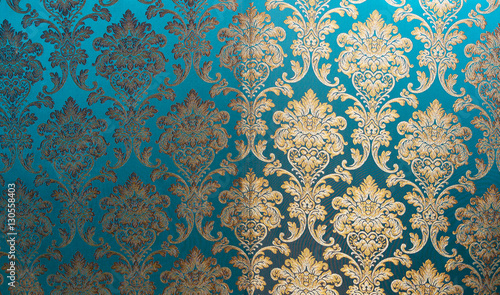 Photography The texture of silk with a floral pattern