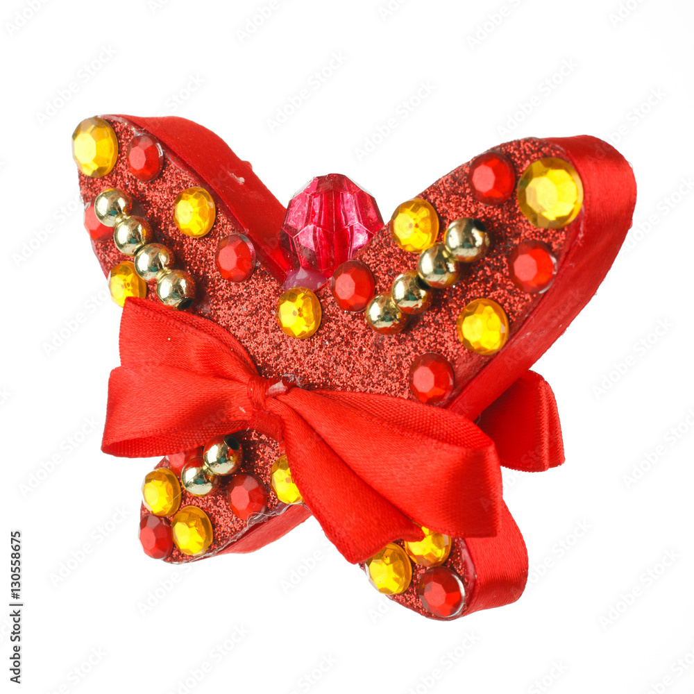 Christmas decoration butterfly 