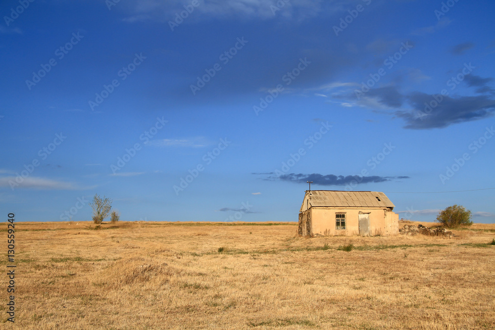 abandoned house