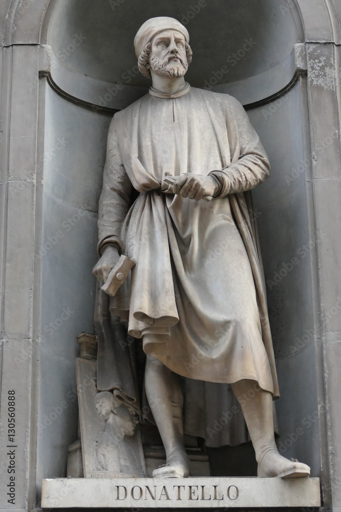 Ancient Statue Florence, Tuscany, Italy: Donatello Ancient Statue Florence, Tuscany, Italy: Donatello